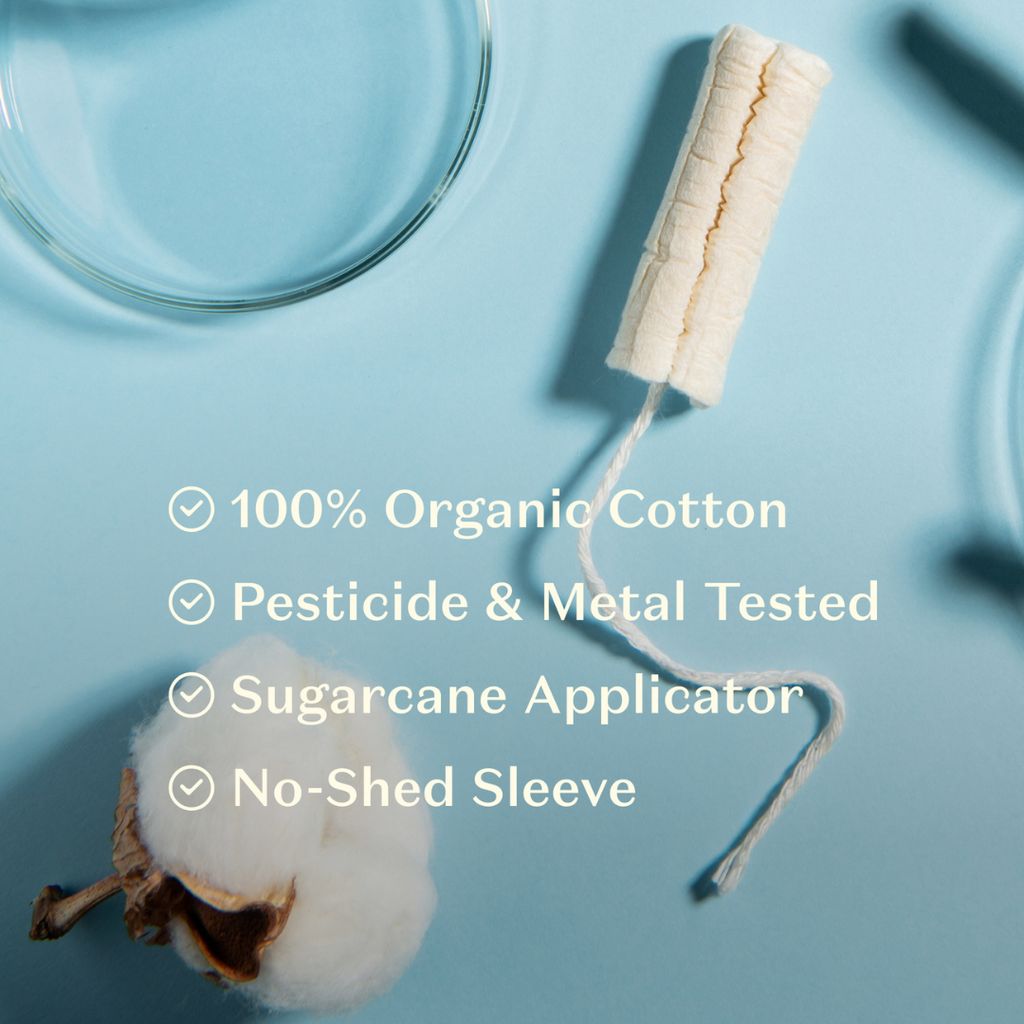 Organic Non-Toxic Tampons Super - Image 2