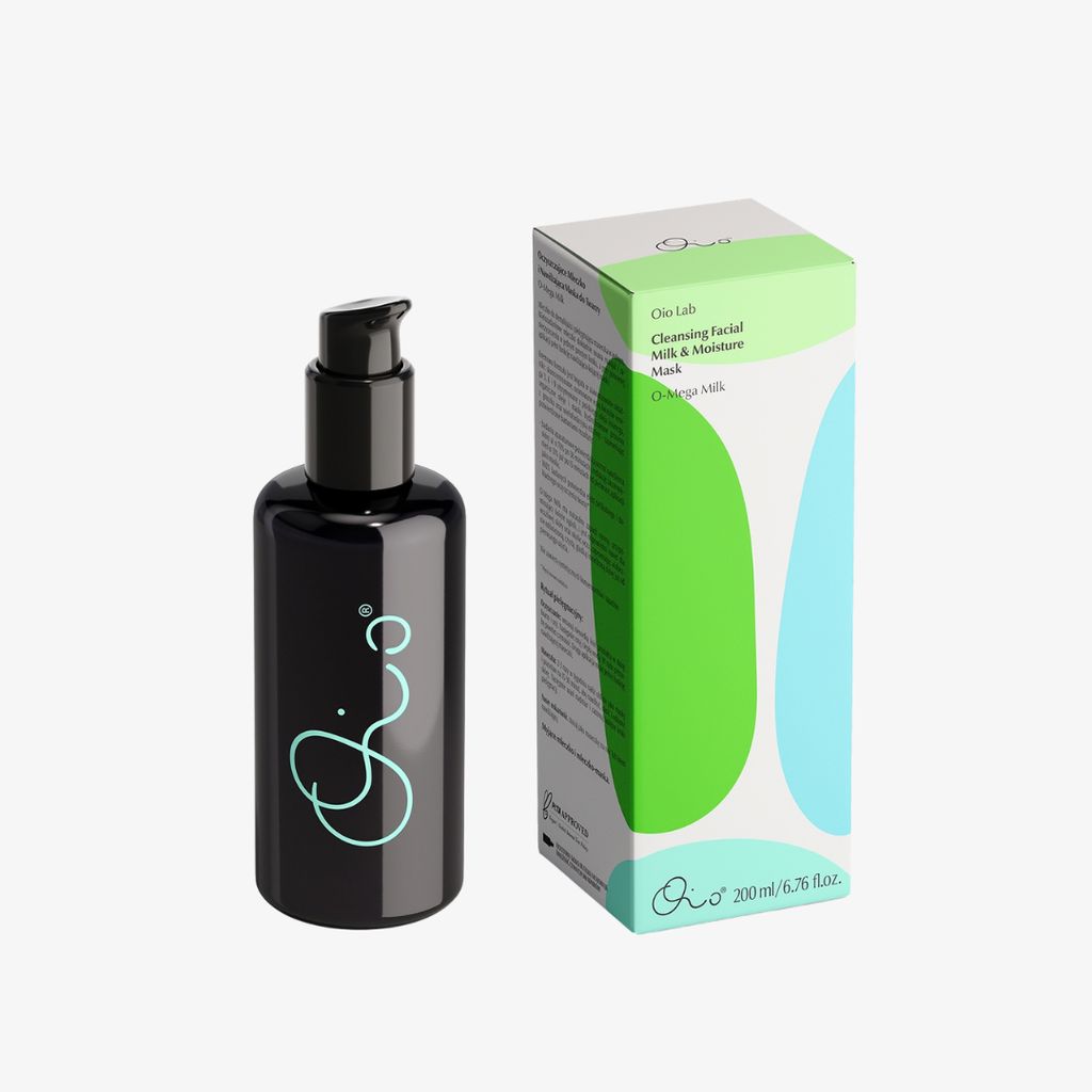 O-Mega Milk Cleansing Facial Milk & Moisture Mask - Image 1
