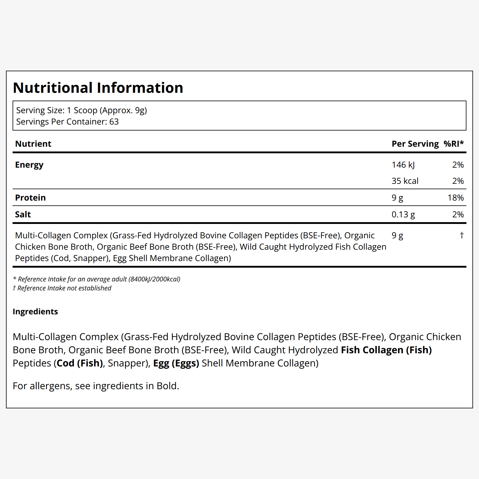Multi Collagen Peptides - Image 2